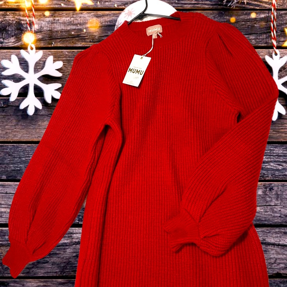 Mumu Dixon Sweater Dress